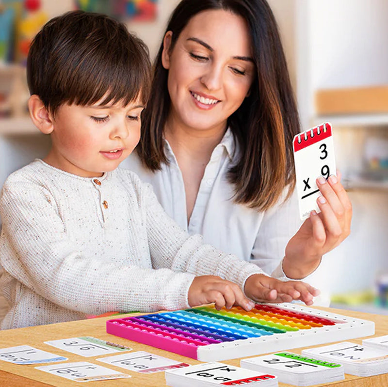 Interactive Maths Learning Cards for Children – Learn to Calculate Playfully