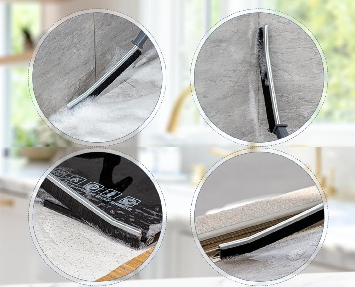 Deep Cleaning Brush with Hard Bristles – GroutMaster