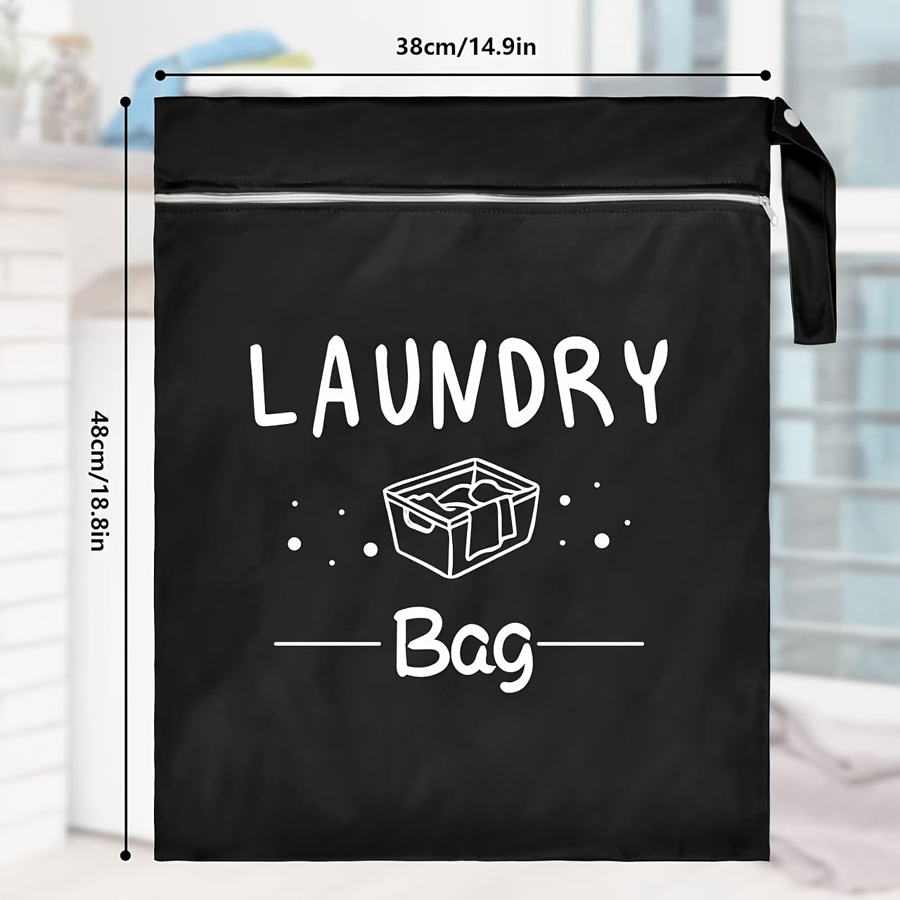 Large Travel Laundry Bag – Sturdy and Convenient