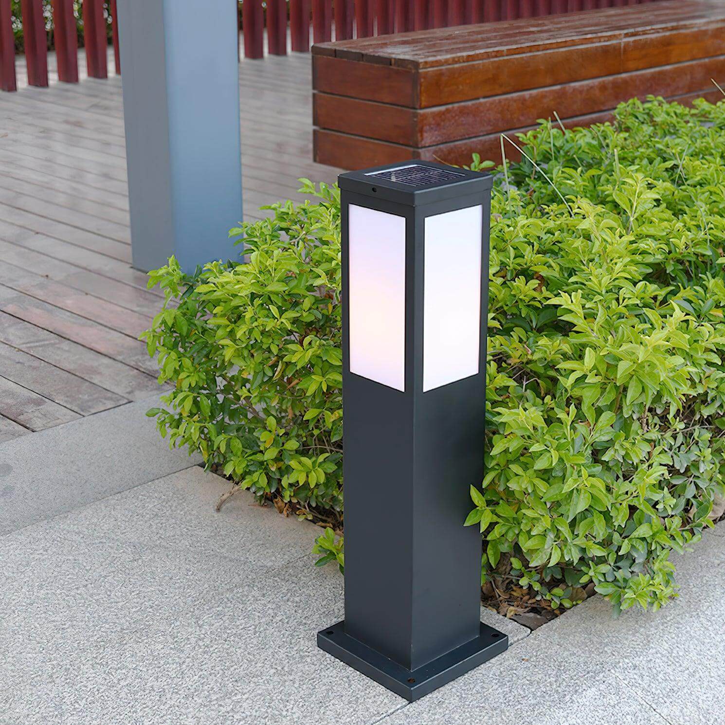 Modern Outdoor Post Lamp