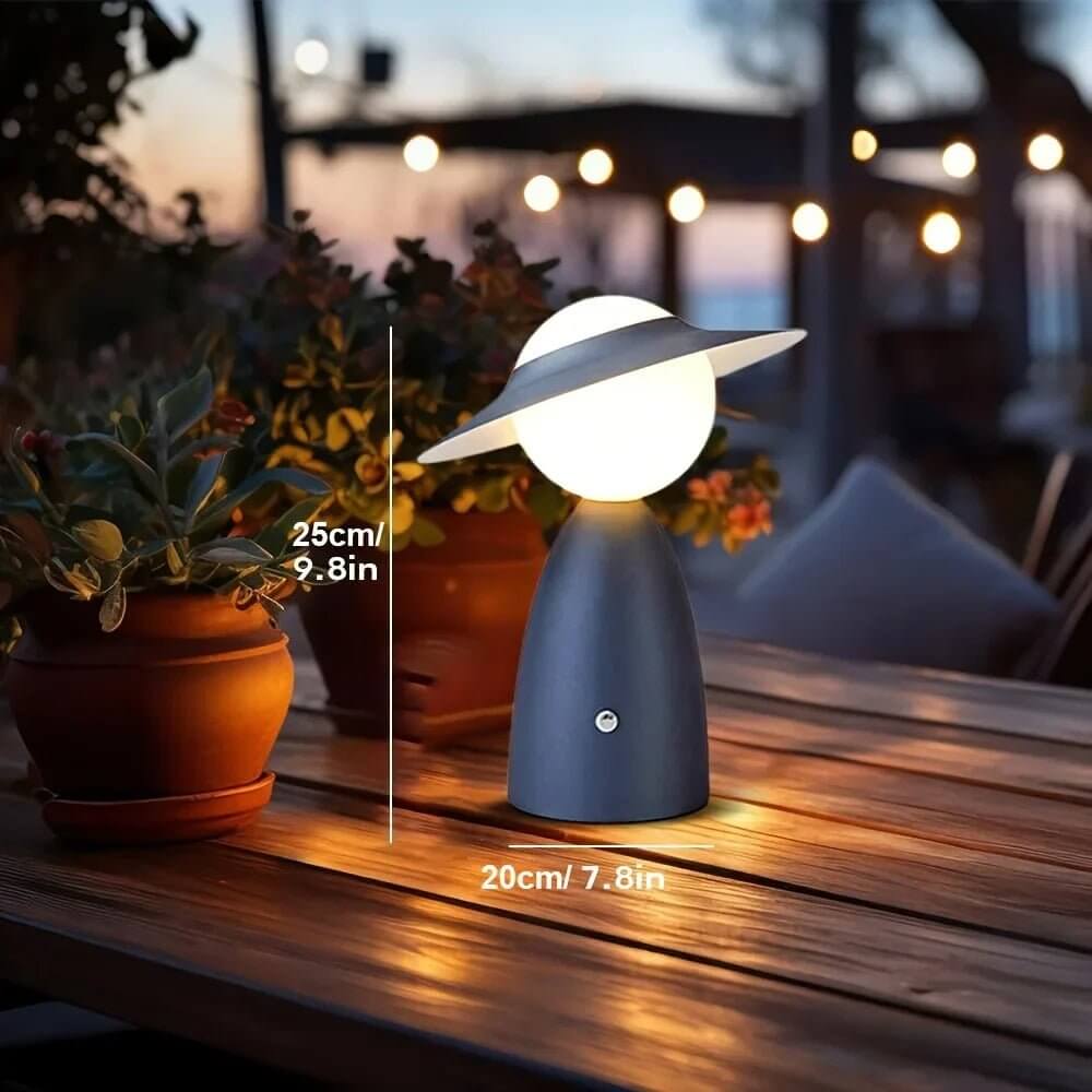 Wireless Charging Lamp with Dimmable Warm Light