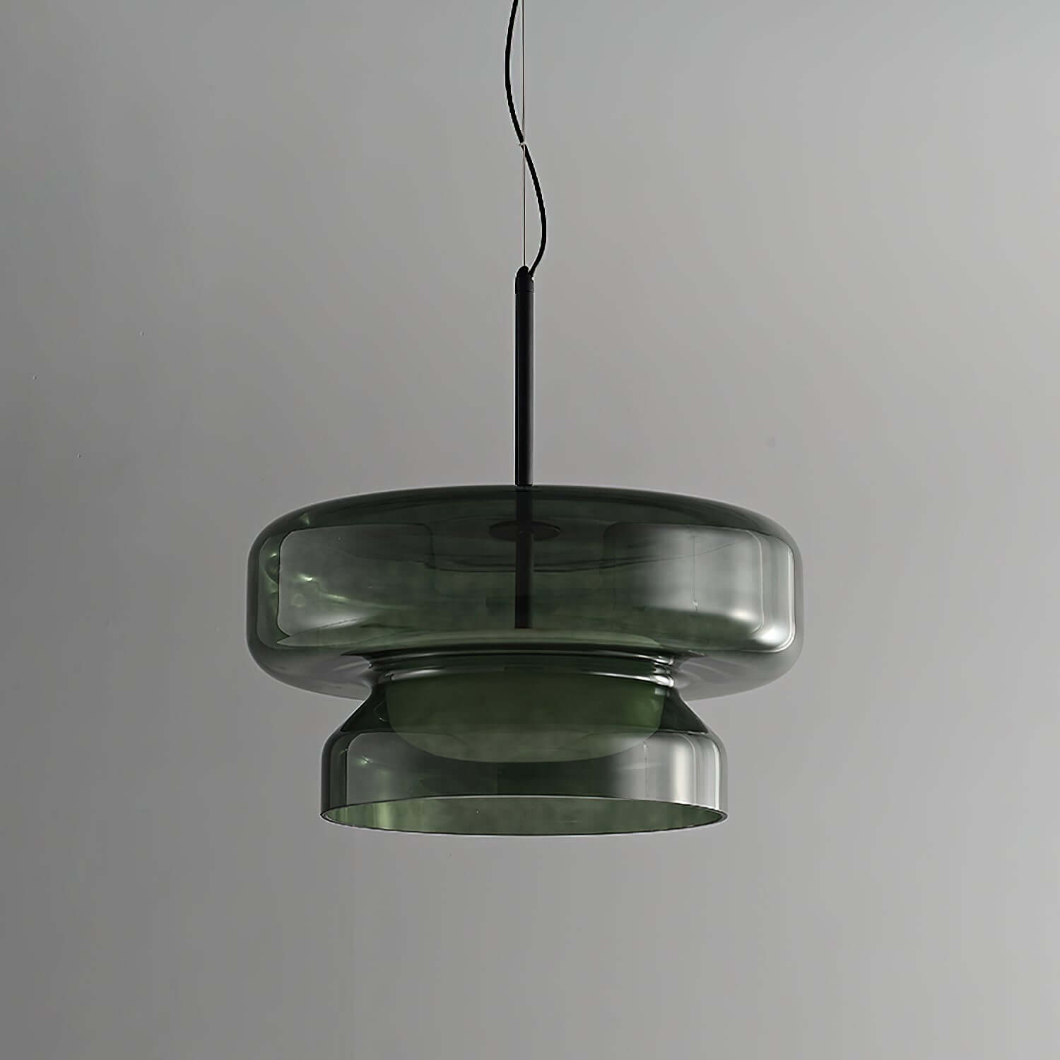 Bohemian Style Pendant Light - Glass & Metal LED