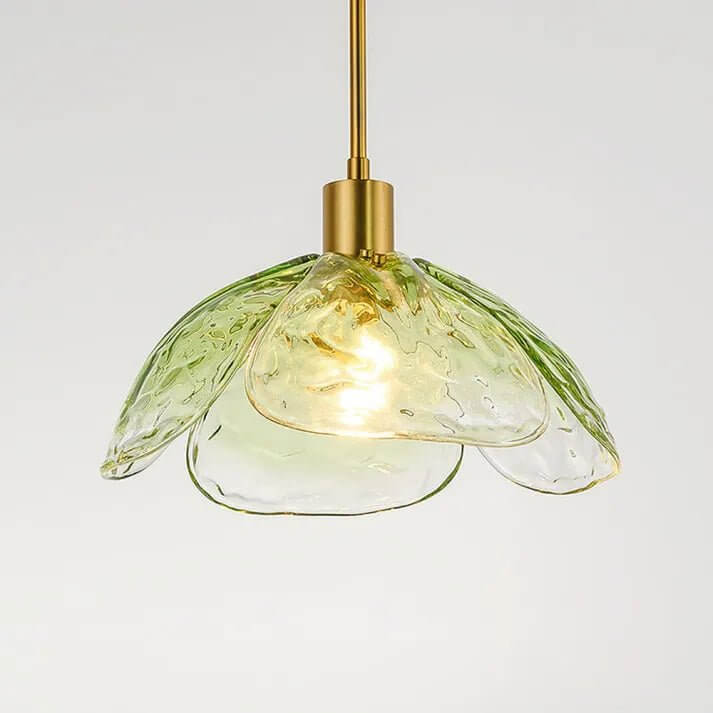 Flower Leaf Pendant Light - Elegant Night Lamp