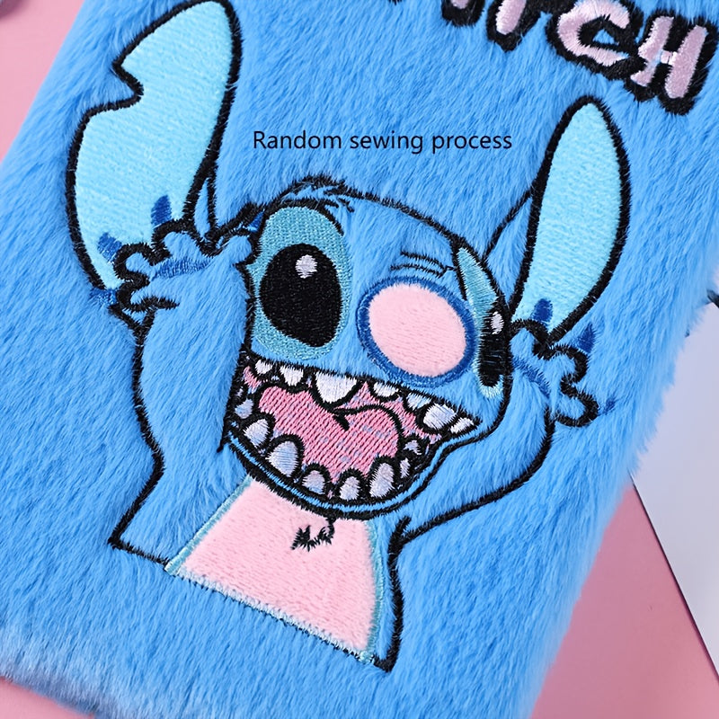 Stitch Plush Diary – Kawaii Cartoon Notebook for Adults and Children