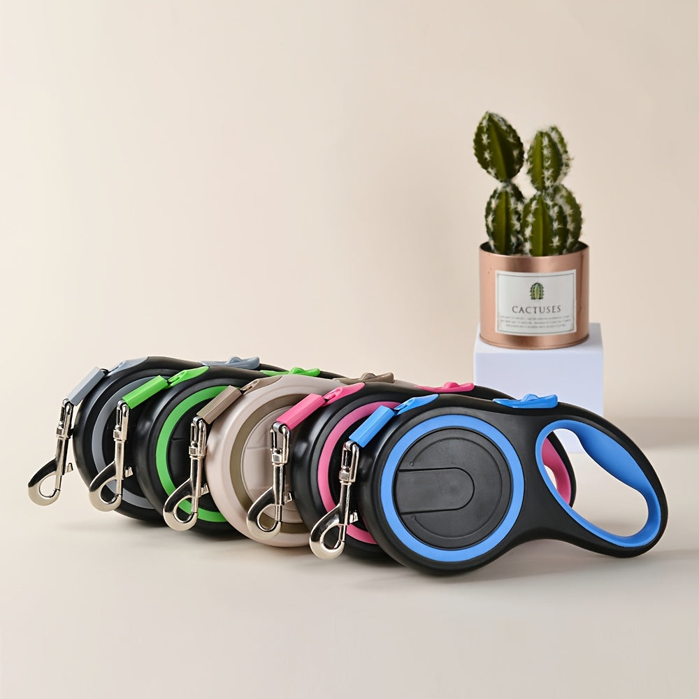 Adjustable Retractable Dog Lead – Durable and Easy to Use for Medium and Large Dogs