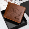 LegacyLine Personalized Leather Wallet | Customizable Premium Cowhide Wallet for Men