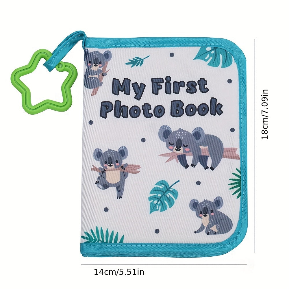 Giraffe Themed Photo Album – Sustainable Memory Book for Baby's First Photos