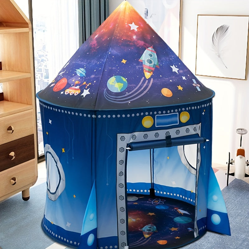 Galaxy Explorer Pop-up Play Tent - Space Theme for Outdoors and Indoors