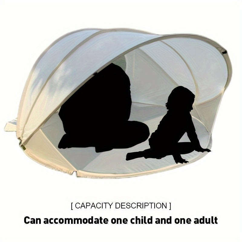Foldable Beach Tent for Children – Quick Setup and Perfect Sun Protection