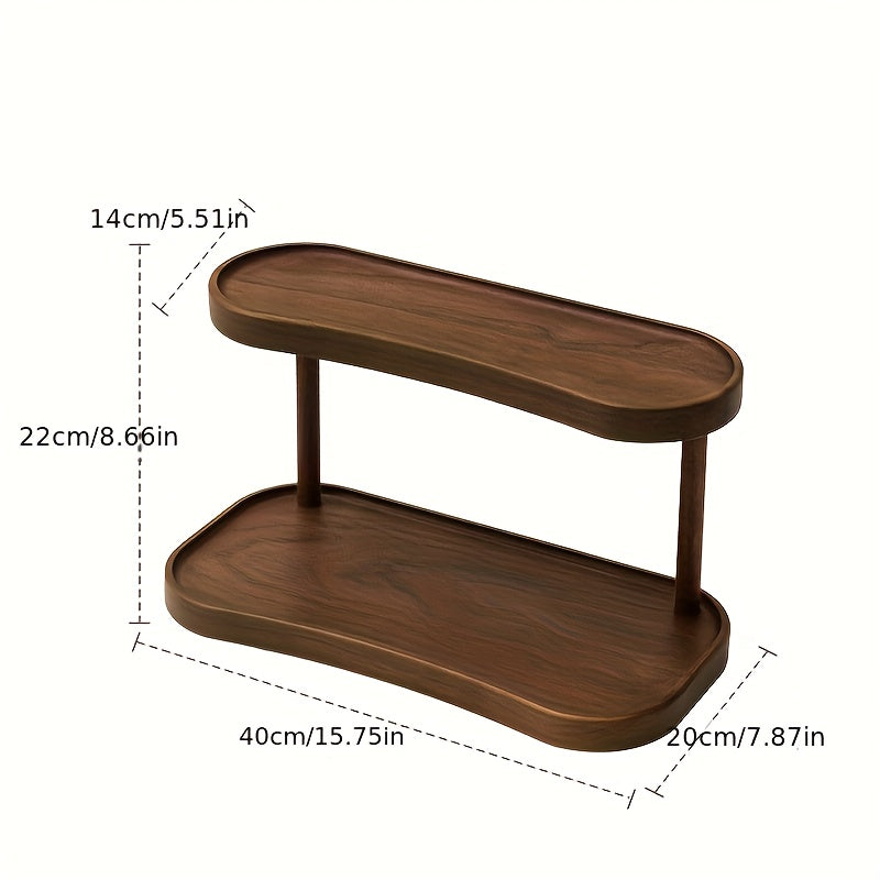 Natural Harmony Organizer – Rustic Storage for Your Favourites