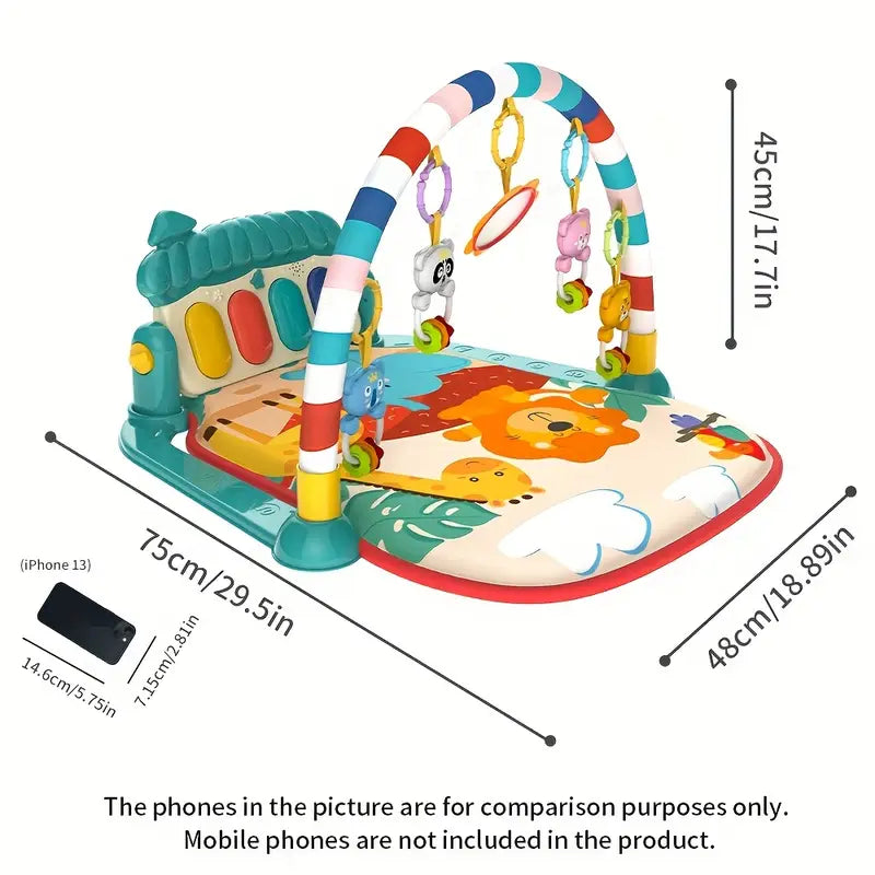 MelodyPlay - Musical Gym Play Mat with Piano & Activities
