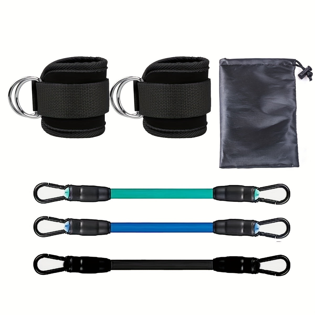 Adjustable Ankle Resistance Bands Set – Perfect for Booty and Leg Training at Home