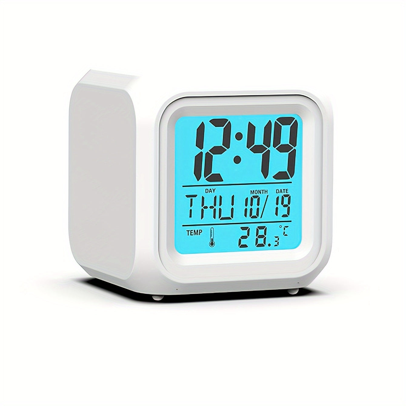 LED Digital Alarm Clock with Temperature Display – Silent and Luminous for Any Room