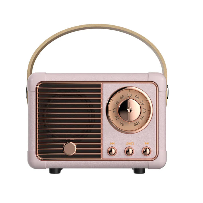 Sonique Classic Bluetooth Speaker | Premium 2.0 channel wireless speaker with rich audio and retro design