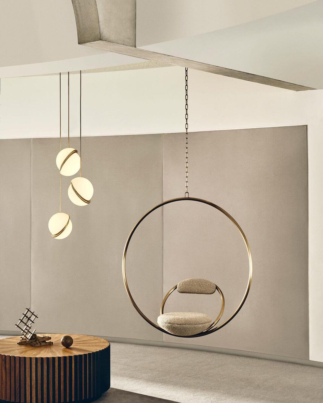 Half Moon Pendant Light - LED Pendant Light