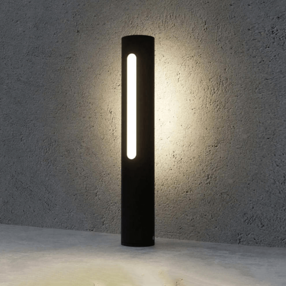Modern LED Outdoor Wall Light - Metal & Acrylic