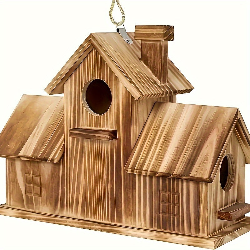 Rustic Birdhouse - For a Charming Garden Experience