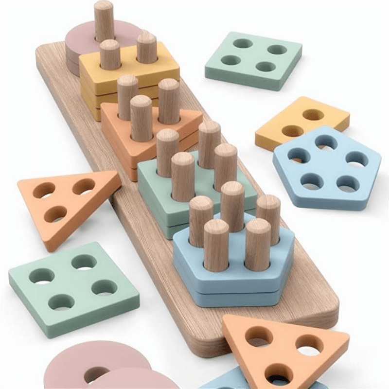 Educational Shape Sorter - For Creative Development