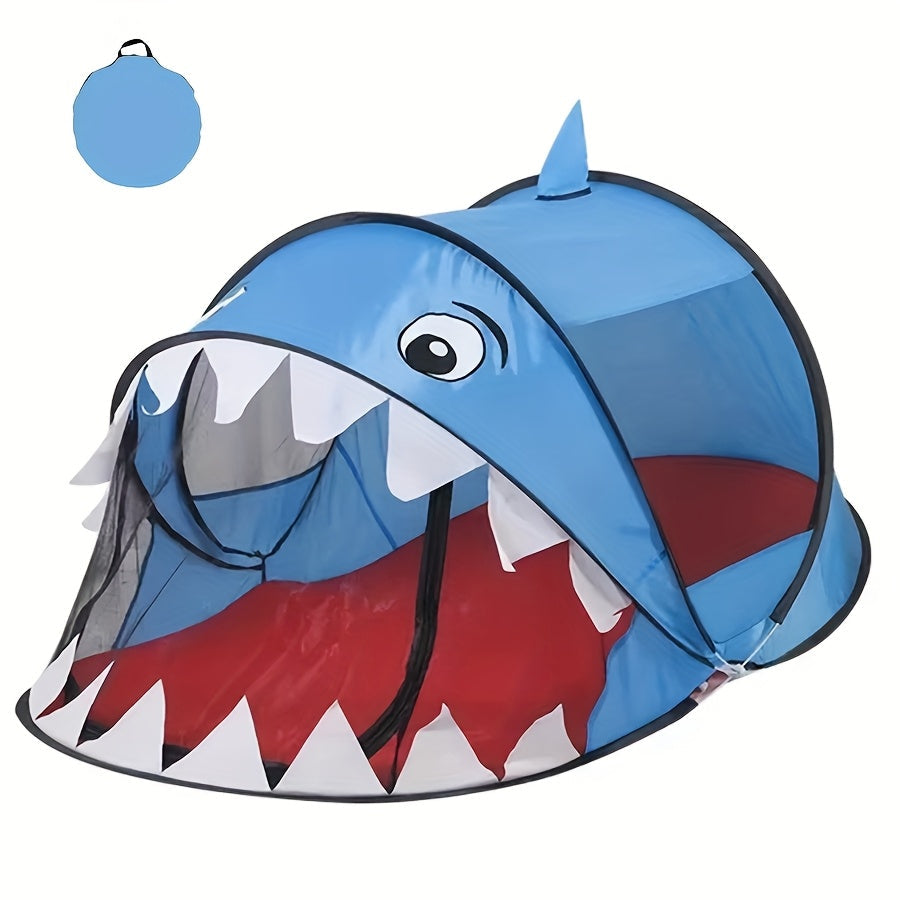 Children's Dinosaur, Shark & Bear Pop-Up Play Tent Set with UPF 50 – Breathable & Portable for Babies & Toddlers