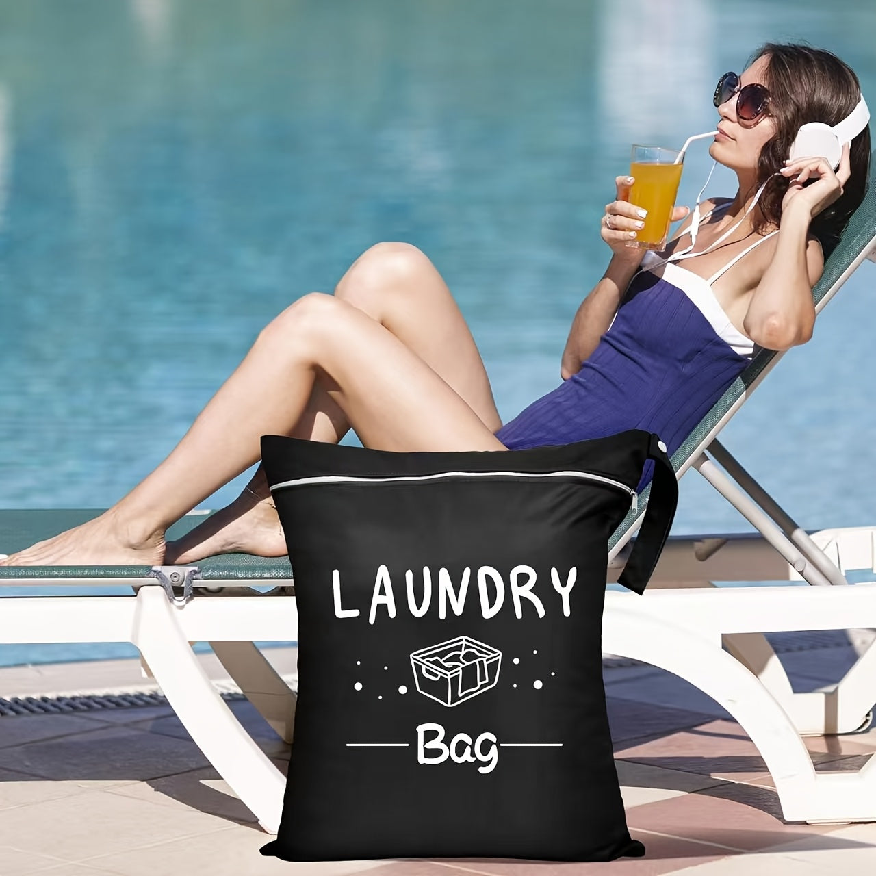 Large Travel Laundry Bag – Sturdy and Convenient