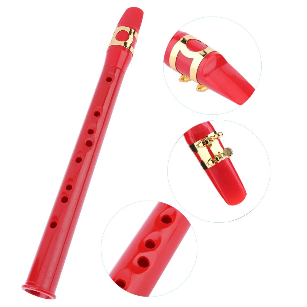 Portable Mini Saxophone with Alto Mouthpiece – For Beginners and Advanced Players
