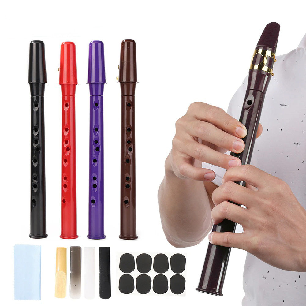 Portable Mini Saxophone with Alto Mouthpiece – For Beginners and Advanced Players
