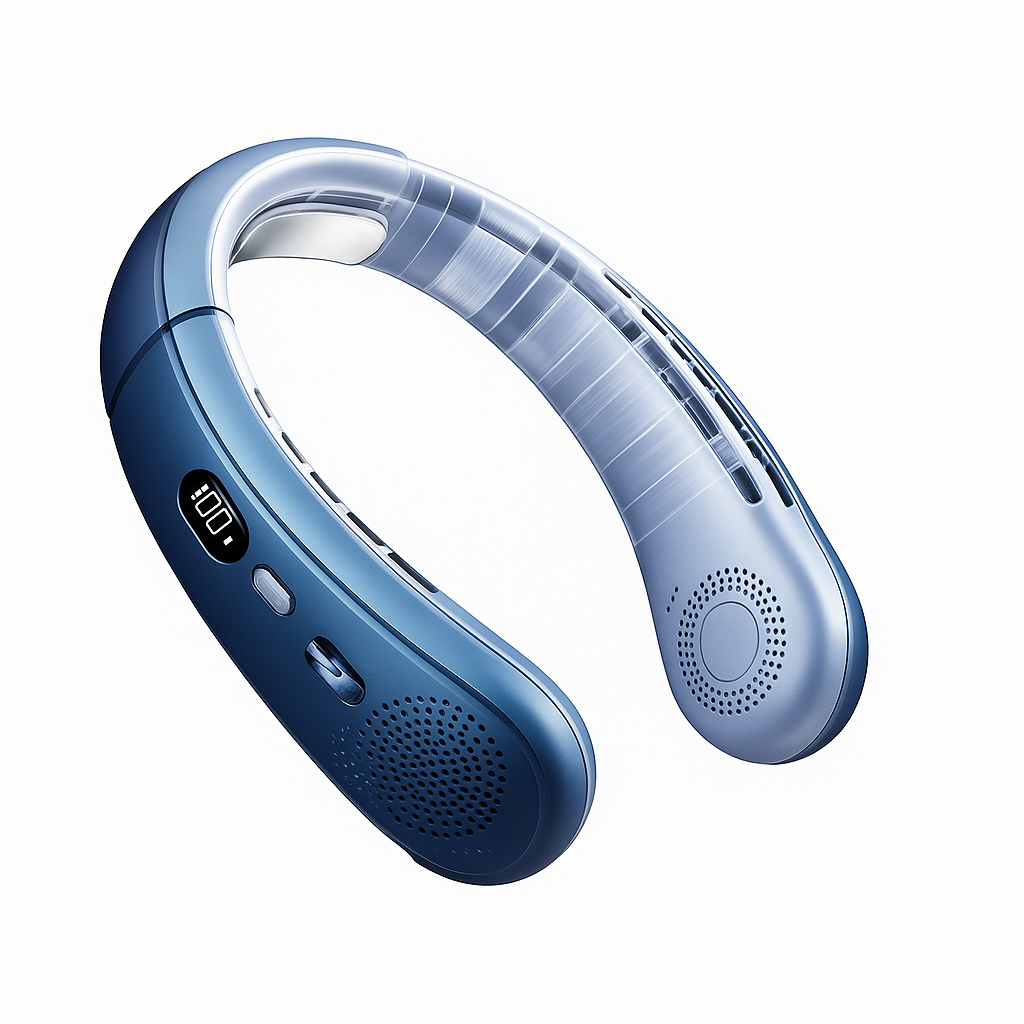 8000mAh USB Hanging Neck Fan