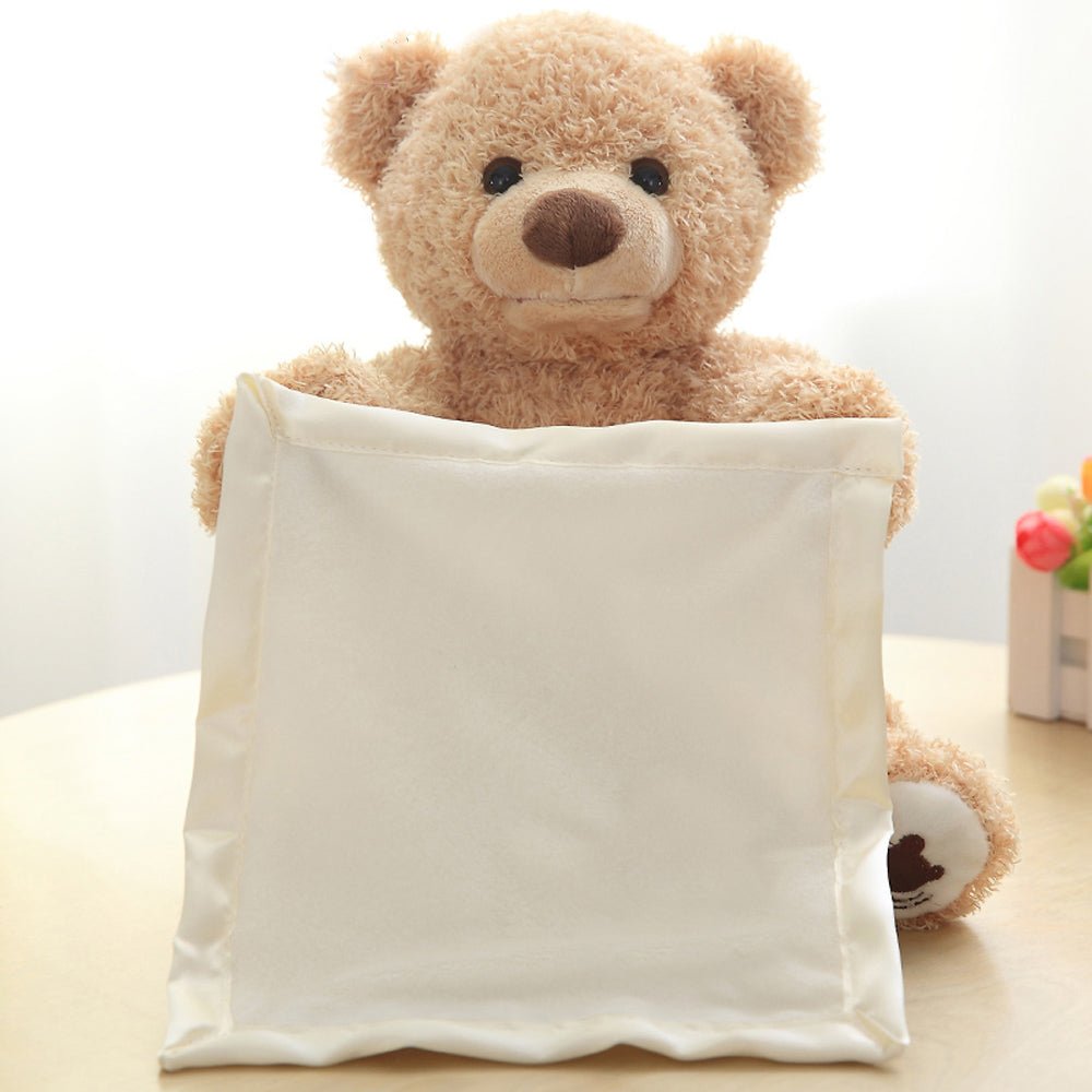 Cuddle Bear - Comforting Cuddle Toy with Comfort Cloth for Children