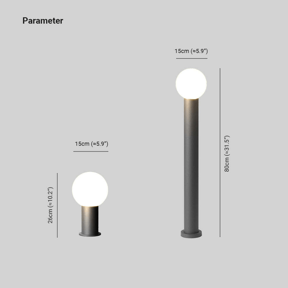 Modern LED Outdoor Lamp - Garden & Path Lighting
