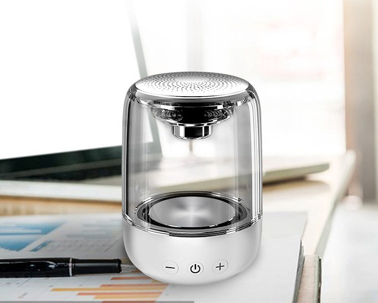 Sandsberg Bluetooth Speaker Column Wireless Bluetooth Speaker with Powerful Bass and Radio, plus Variable Colour LED Lighting.