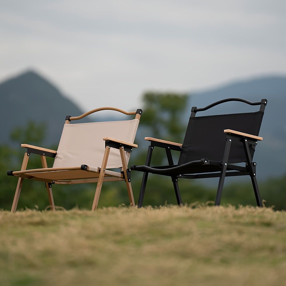 Portable Foldable Camping Chair – Sturdy Aluminium Frame and Comfortable Seat
