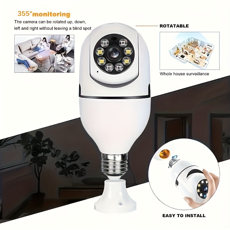 VisionGuard Smart Lamp Camera - For Safety and Comfort at Home