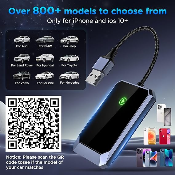 Wireless CarPlay Adapter – Future-proof Your Car