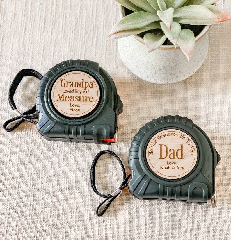 HammerName - This personalised tape measure and hammer set is a tribute to the hard work of a man or woman