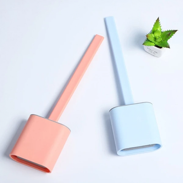 FlexiClean Toilet Brush – Hygienic Silicone Design for Easy Cleaning