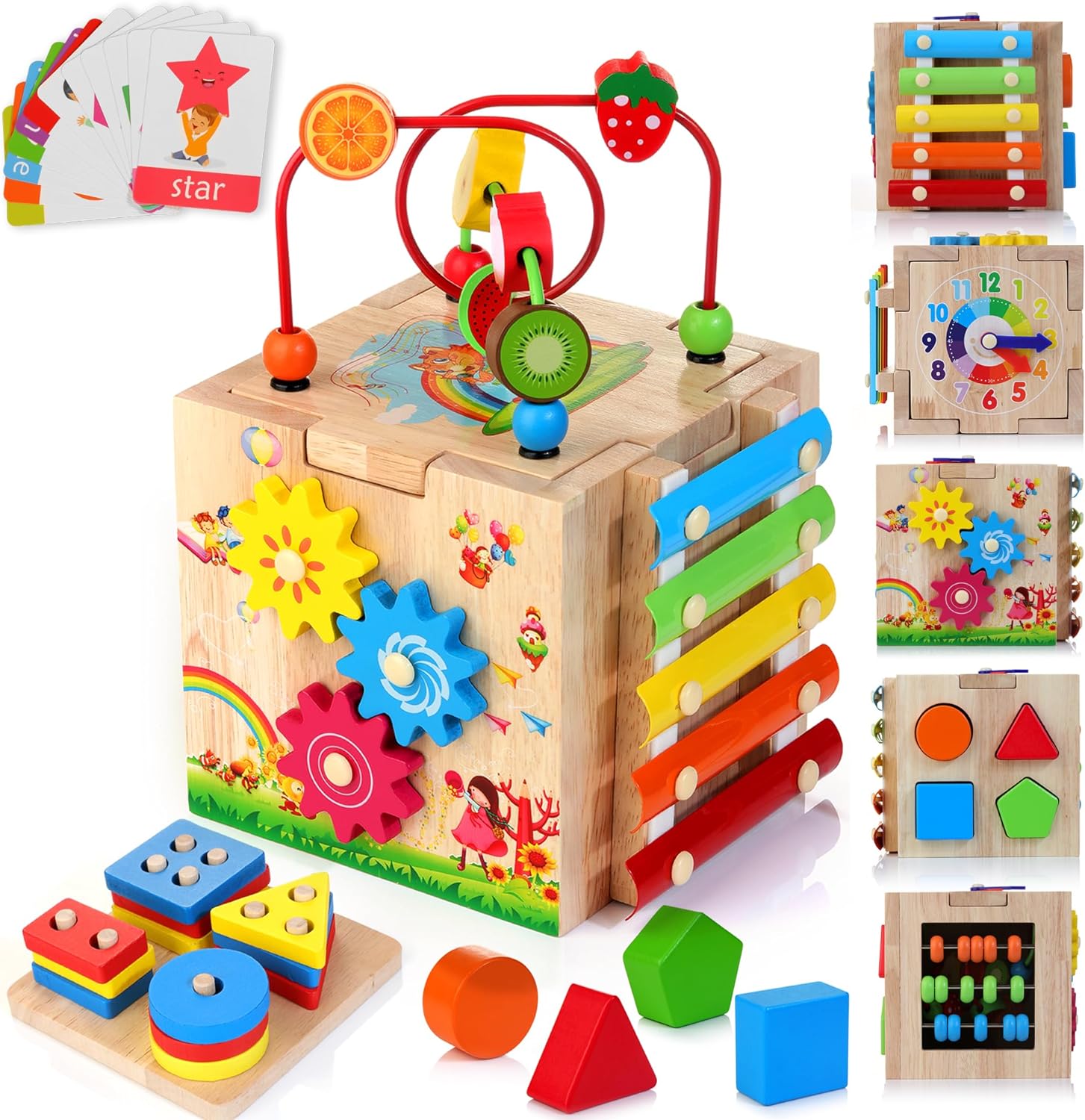 8-in-1 Montessori Play Cube – Cubbi