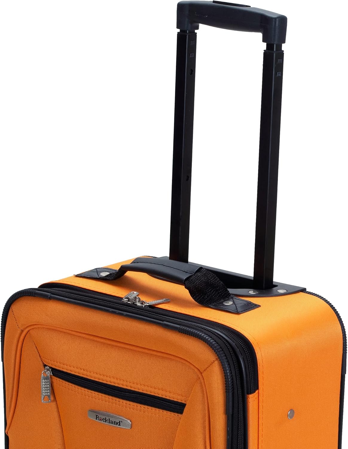 2-Piece Softside Upright Luggage Set with Cabin Bag & Smooth-Running Wheels
