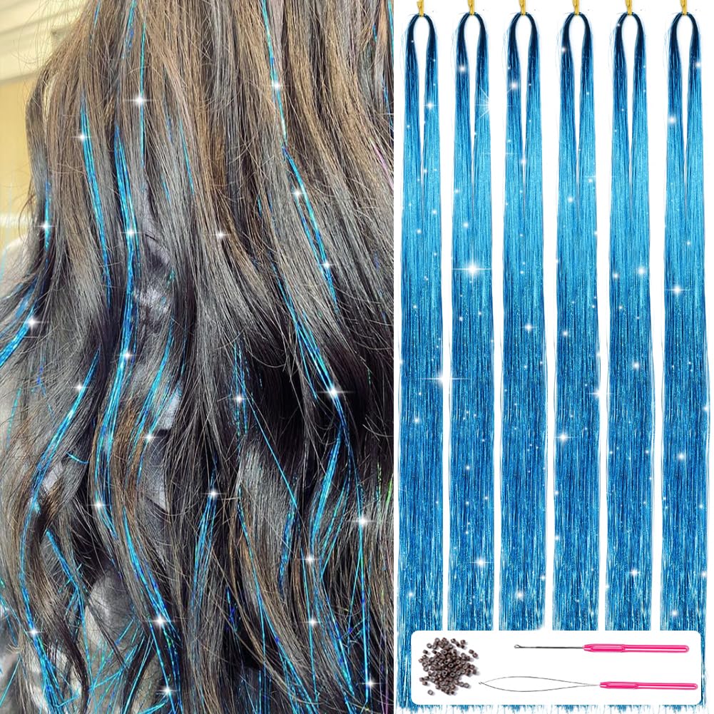 Sparkling Hair Tinsel Kit – Glitter Strands!