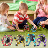 Malleable Anti-Stress Fidget Spinner for Kids & Adults – Set of 4