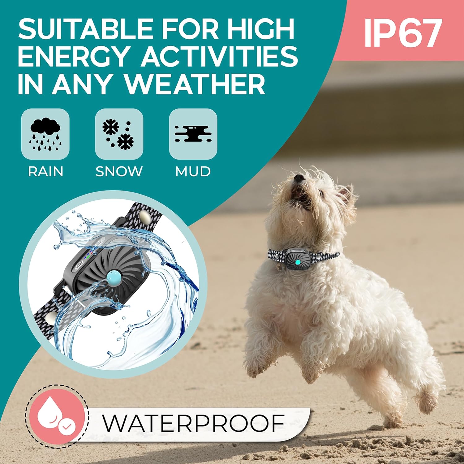 BarkEase Anti-Bark Collar | For Small Dogs