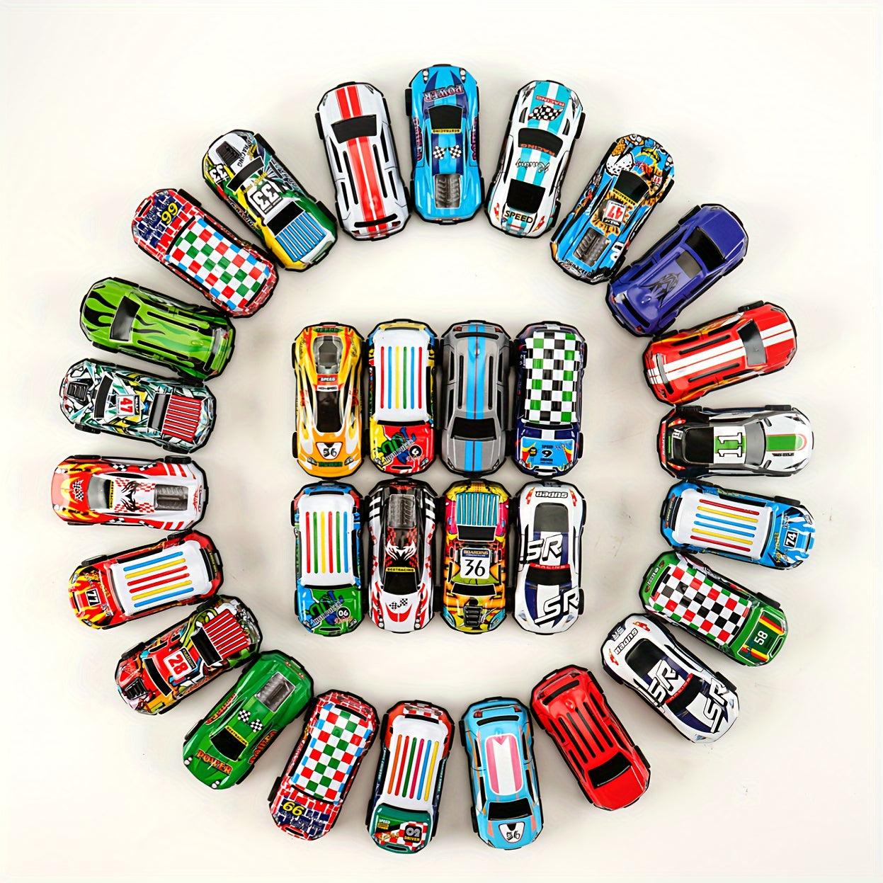 Dynamic Toy Car Set with 50 Cars and Storage Box – Perfect Gift for Children