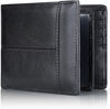 Premium RFID-blocking Leather Bifold Wallet for Men - SlimArmor