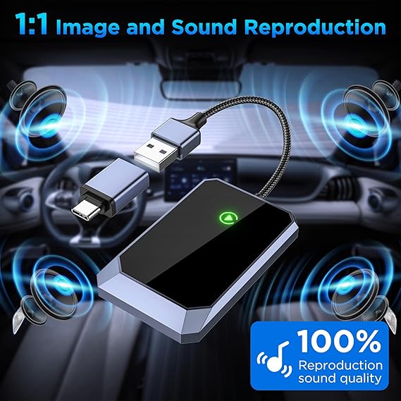 Wireless CarPlay Adapter – Future-proof Your Car