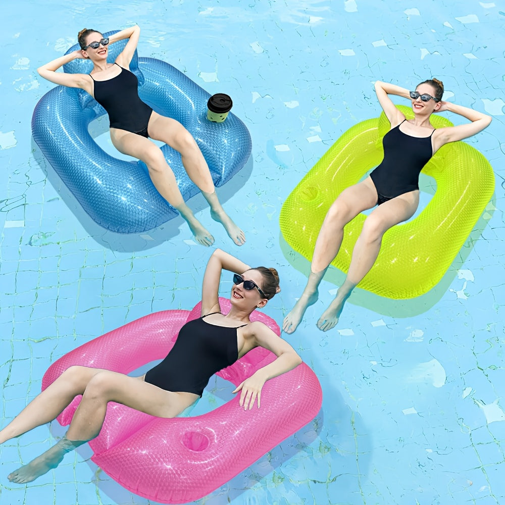PearlFloat Inflatable Lounge – Comfort and Style on the Water