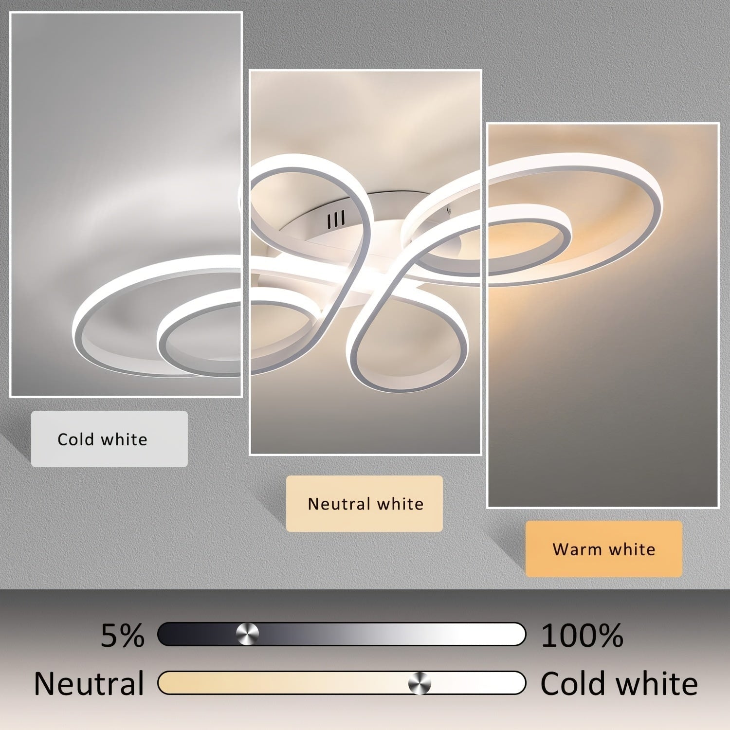 LED Ceiling Light 90W – Large Diameter and Dimmable