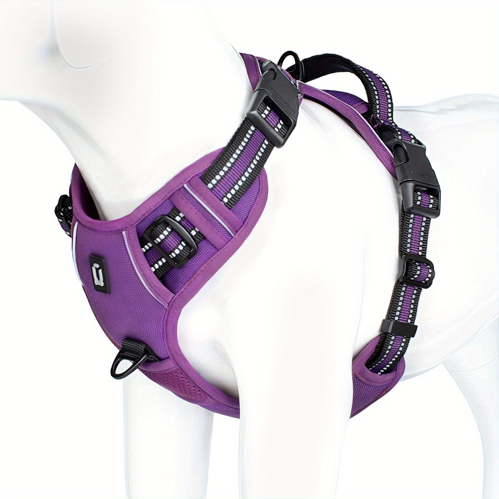 Reflective No-Pull Dog Harness – Easy Walking and Training with Handle