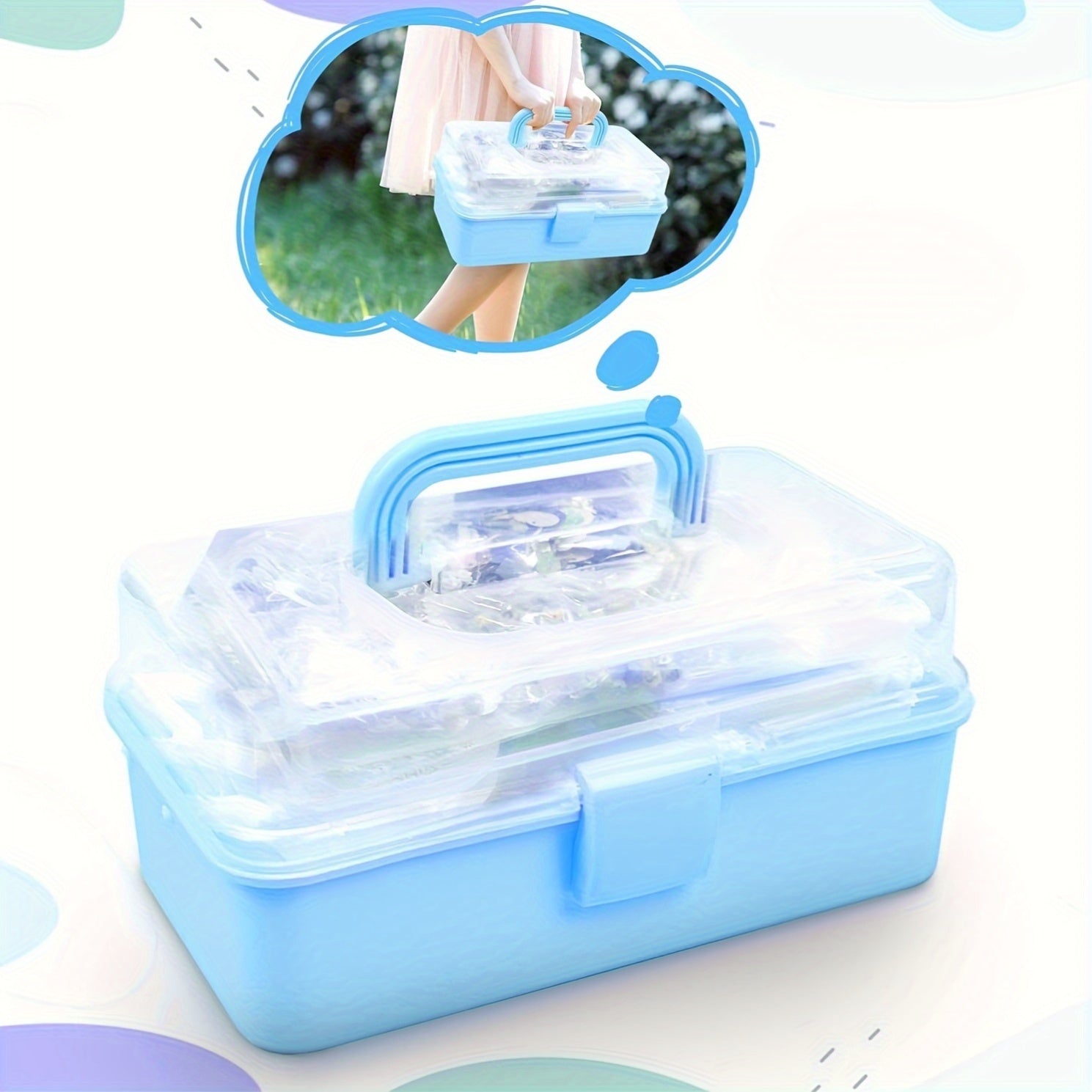 Complete Craft Set for Children – Creative Set with Stickers, Sticks, Feathers and More