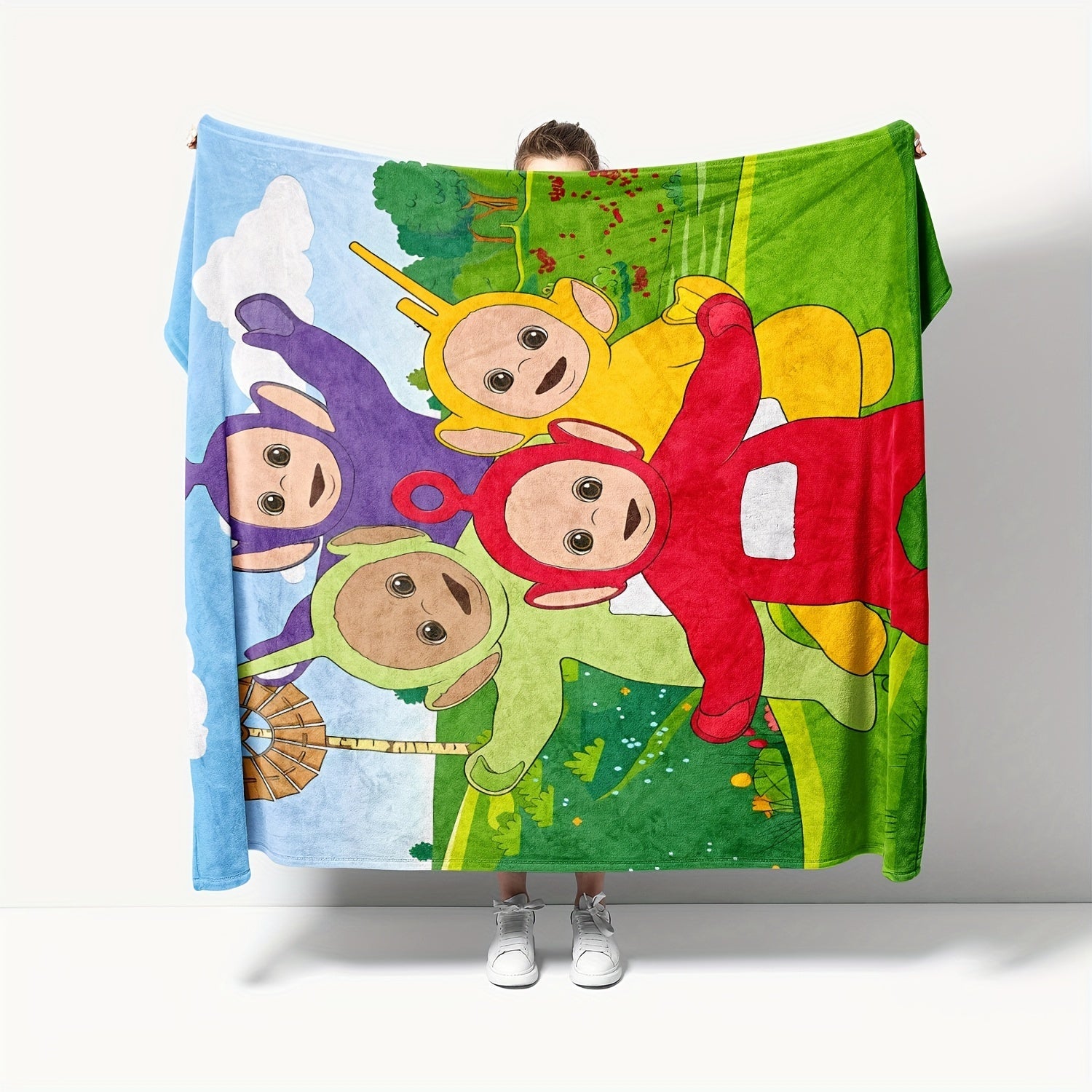 Teletubbies Blanket - For Children, Soft and Versatile