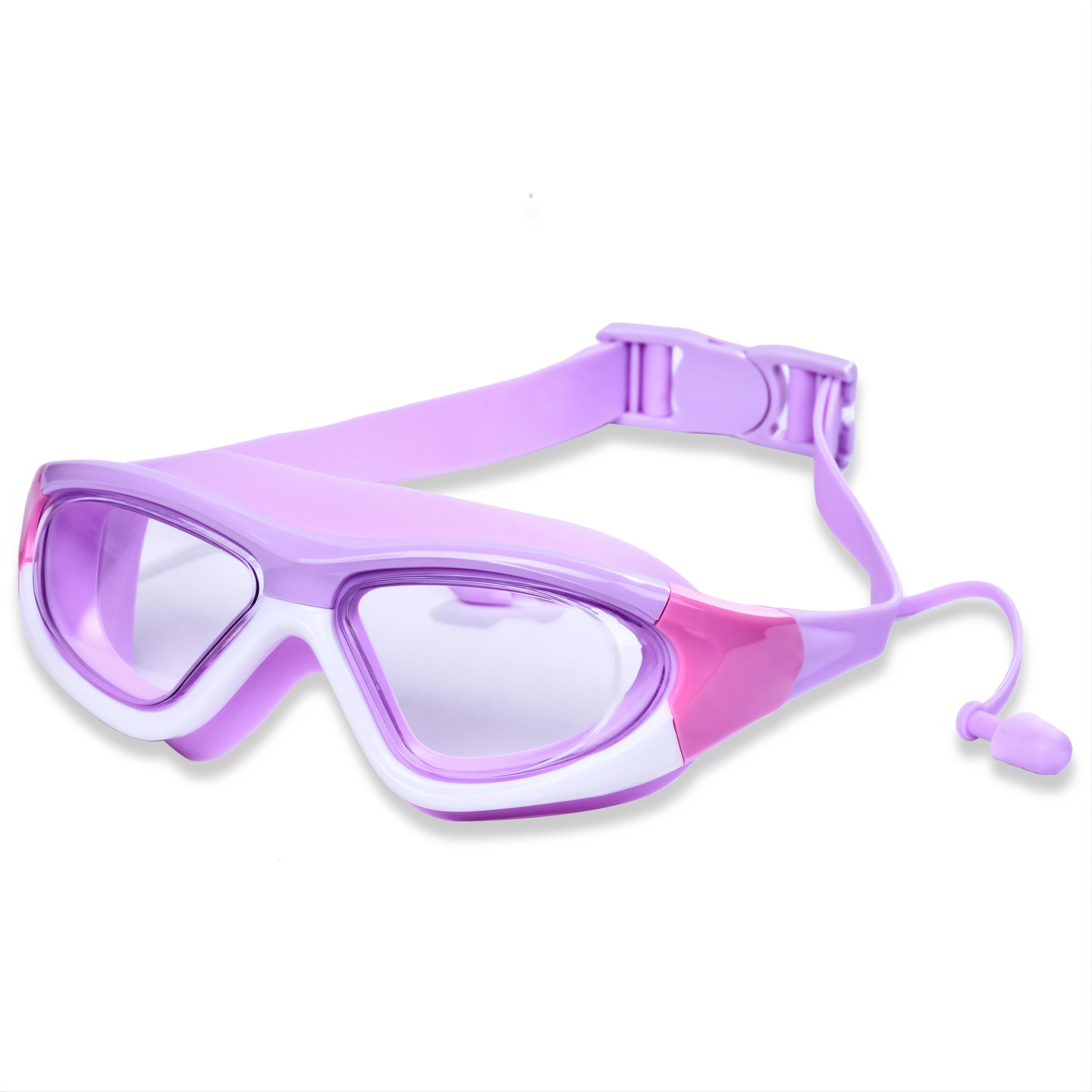 Kids' Swimming Goggles with Large Frame – Comfortable & Anti-Fog for Swimming Fun