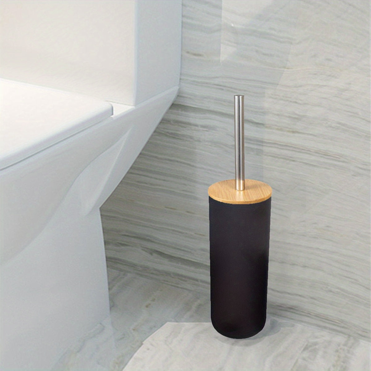 Minimalist Toilet Brush Set – Durable and Handy for Bathroom Use